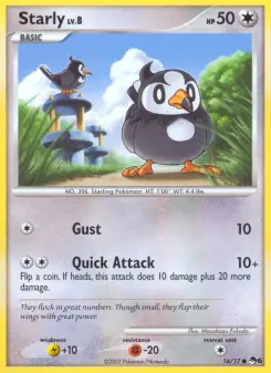 Pokémon-Karte Starly 016/017