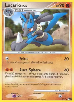 Pokémon-Karte Lucario 002/017