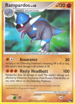 Pokémon-Karte Rampardos 005/017