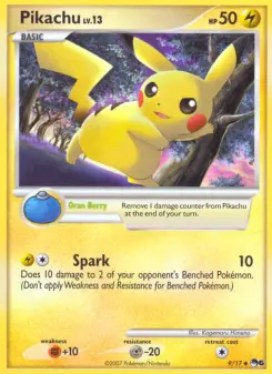Pokémon-Karte Pikachu 009/017