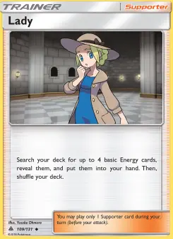Pokémon-Karte Lady 109/131