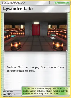 Pokémon-Karte Lysandre Labs 111/131