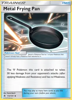 Pokémon-Karte Metal Frying Pan 112/131