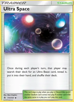 Pokémon-Karte Ultra Space 115/131