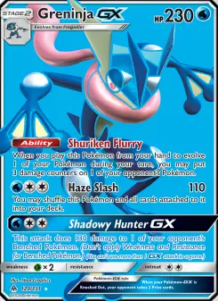 Pokémon-Karte Greninja GX 120/131