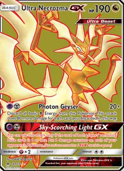 Pokémon-Karte Ultra Necrozma GX 127/131