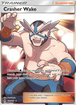 Pokémon-Karte Crasher Wake 129/131
