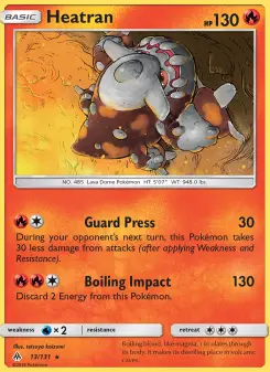 Pokémon-Karte Heatran 013/131