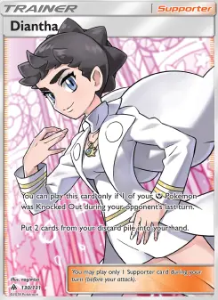 Pokémon-Karte Diantha 130/131
