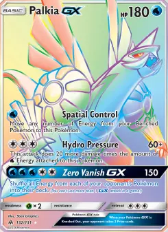 Pokémon-Karte Palkia GX 132/131