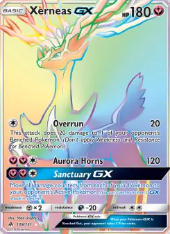 Pokémon-Karte Xerneas GX 139/131