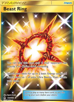 Pokémon-Karte Beast Ring 141/131