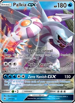 Pokémon-Karte Palkia GX 020/131