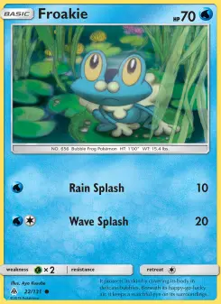 Pokémon-Karte Froakie 022/131