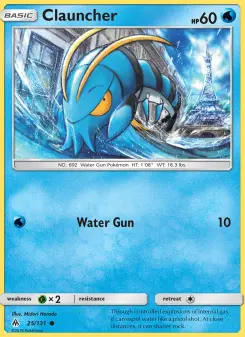 Pokémon-Karte Clauncher 025/131