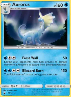 Pokémon-Karte Aurorus 028/131
