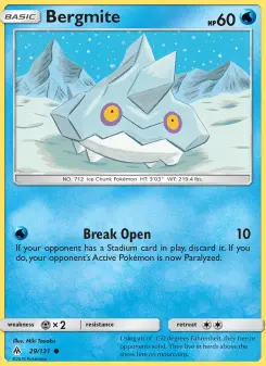 Pokémon-Karte Bergmite 029/131