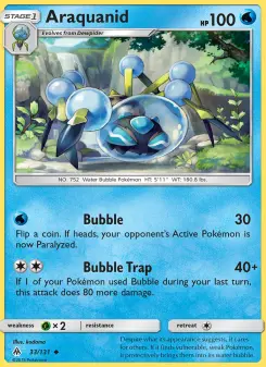 Pokémon-Karte Araquanid 033/131