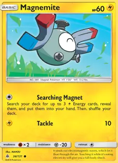 Pokémon-Karte Magnemite 034/131