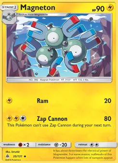Pokémon-Karte Magneton 035/131
