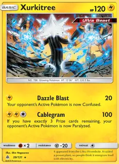 Pokémon-Karte Xurkitree 039/131