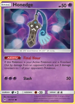 Pokémon-Karte Honedge 046/131