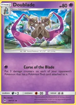 Pokémon-Karte Doublade 048/131