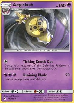 Pokémon-Karte Aegislash 049/131
