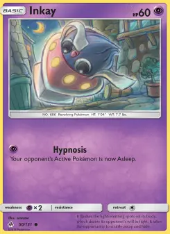 Pokémon-Karte Inkay 050/131
