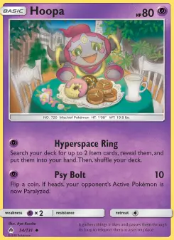 Pokémon-Karte Hoopa 054/131