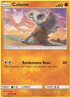 Pokémon-Karte Cubone 057/131