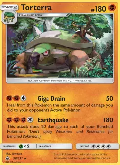 Pokémon-Karte Torterra 058/131