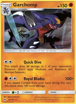 Pokémon-Karte Garchomp 062/131