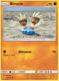 Pokémon-Karte Binacle 066/131