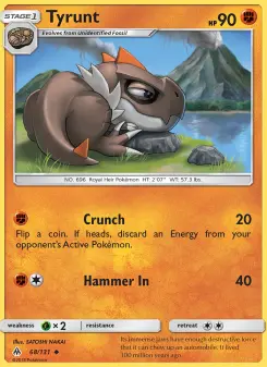 Pokémon-Karte Tyrunt 068/131