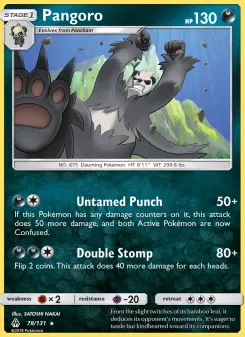 Pokémon-Karte Pangoro 078/131