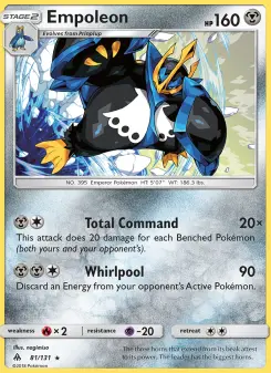 Pokémon-Karte Empoleon 081/131