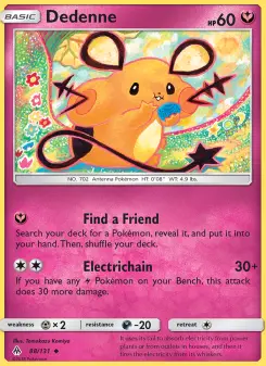 Pokémon-Karte Dedenne 088/131
