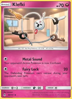 Pokémon-Karte Klefki 089/131