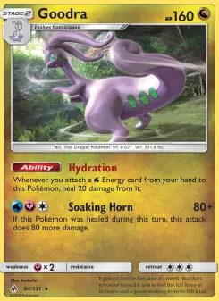 Pokémon-Karte Goodra 094/131