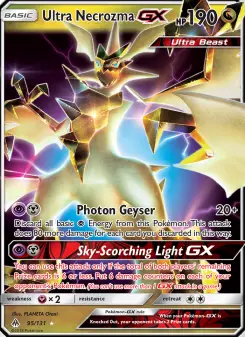 Pokémon-Karte Ultra Necrozma GX 095/131