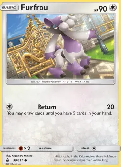 Pokémon-Karte Furfrou 099/131