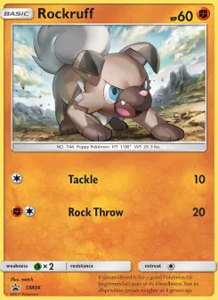 Pokémon-Karte Rockruff SM06