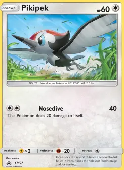 Pokémon-Karte Pikipek SM07