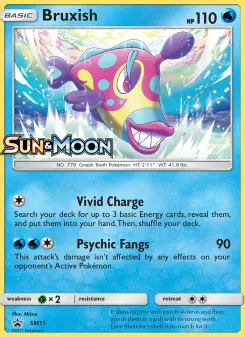 Pokémon-Karte Bruxish SM11
