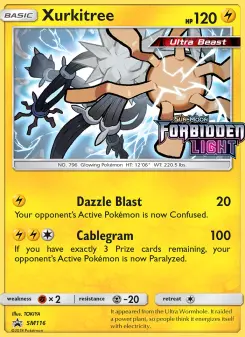 Pokémon-Karte Xurkitree SM116