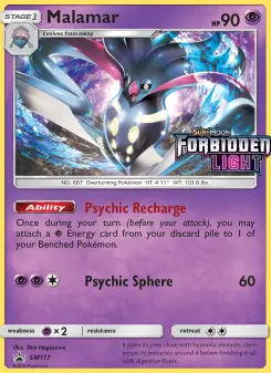 Pokémon-Karte Malamar SM117