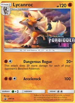 Pokémon-Karte Lycanroc SM118