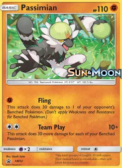Pokémon-Karte Passimian SM12