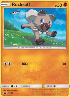 Pokémon-Karte Rockruff SM120
